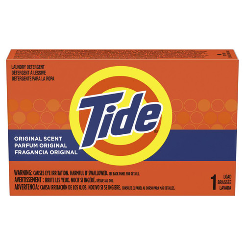 Tide® Laundry Detergent 1.1 FLOZ Powder Phosphate-Free Coin Vend 156/Case
