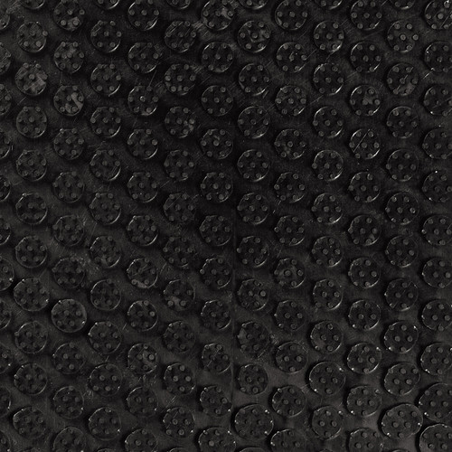 SafetyScrape™ Scraper & Wiper Floor Mat 48X72 IN Black Nitrile Rubber With Smooth Backing 1/Each