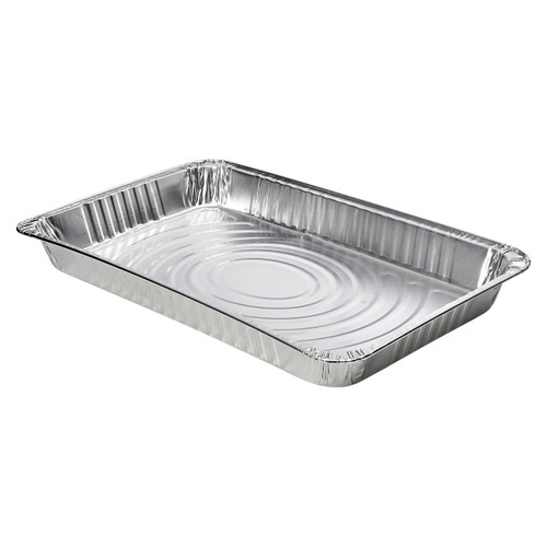 Victoria Bay Steam Table Pan Full Size 17.625X9.625X2.25 IN Aluminum Silver Medium Deep 50/Case