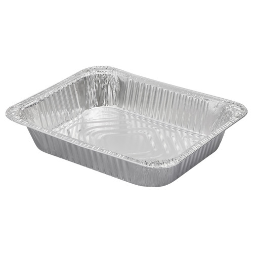Victoria Bay Steam Table Pan 1/2 Size Aluminum Silver Deep 100/Case
