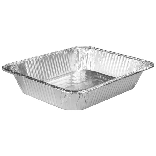 Steam Table Pan 1/2 Size Aluminum Silver Deep 100/Case