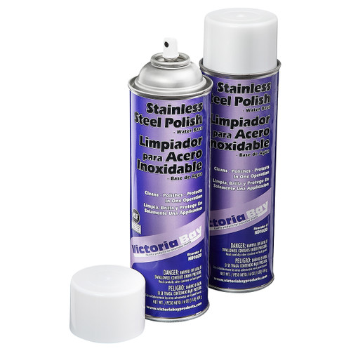 Victoria Bay WB Stainless Steel Cleaner 16 FLOZ 12/Case