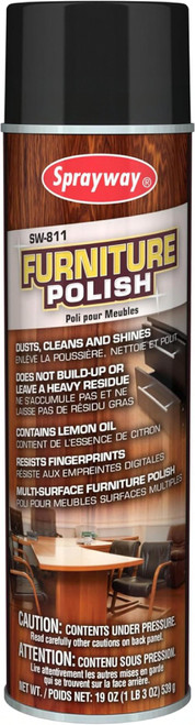 Sprayway® Lemon Furniture Polish 20 OZ Aerosol 12/Case