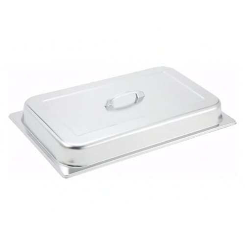 Cover Full 21.13X13.13X3.5 IN Stainless Steel Dome With Center Handle 1/Each