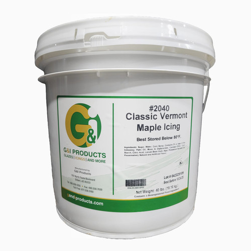 Icing Vermont Maple Classic 1/Each