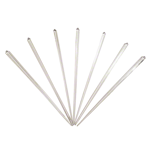 Prism Pick 4.5 IN Clear 500 Count/Pack 5 Packs/Case 2500 Count/Case