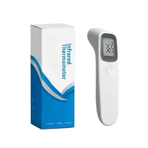 Thermometer White Plastic Infrared Forhead Noncontact 1/Each