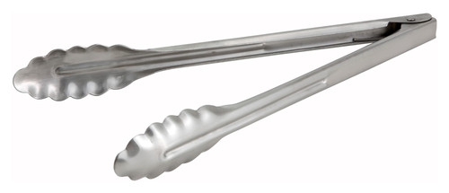 Tongs 12X1.5 IN Stainless Steel Utility 1/Each