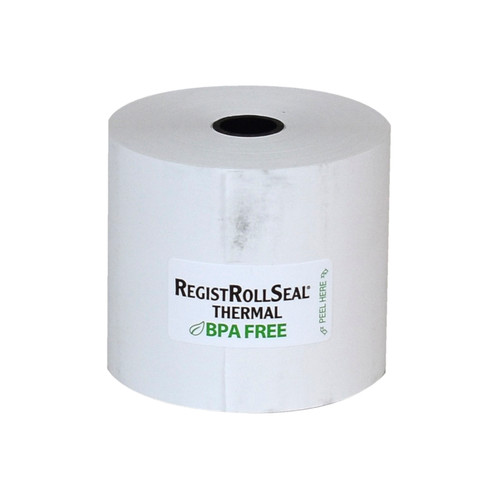 Cash Register Receipt Roll 2.25IN X200FT White Thermal Paper 50 Rolls/Case