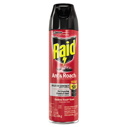 Raid® 17.5 OZ Ant Roach Aerosol 12/Case