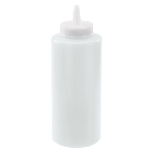 Squeeze Bottle 2.25X7 IN 12 OZ Plastic Clear 6/Pack
