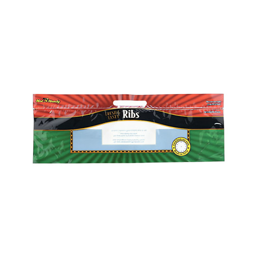 BBQ Ribs Bag 19.5X7X7 IN With Handle 250/Case