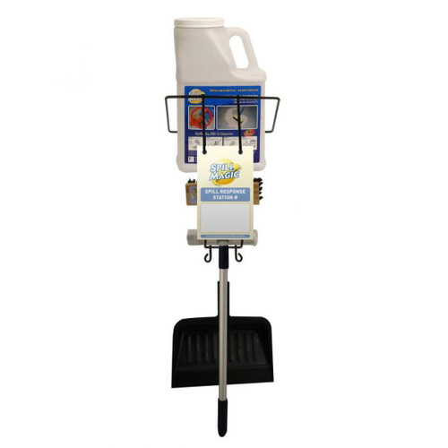 Spill Magic Spill Response Station With Filled 3 lb. Bottle 1/Case