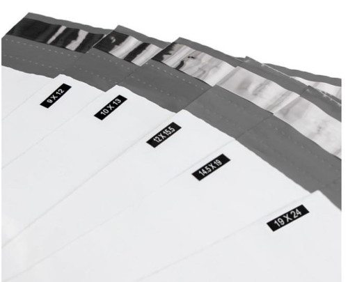 Poly Mailer 10X13 IN White #3 1000/Case