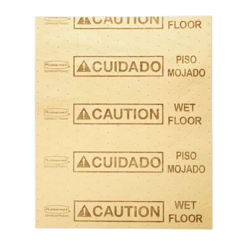 Over the Spill® Absorbent Pad 20X16.5 IN Yellow 12/Case