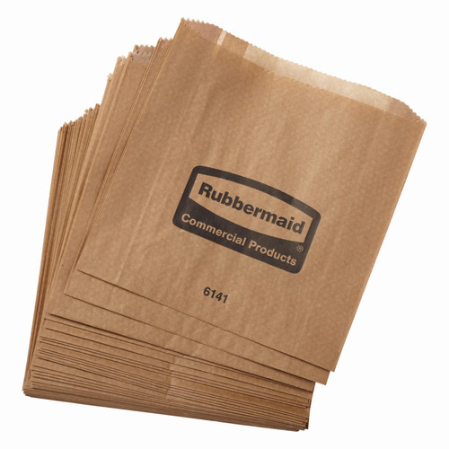 Menstrual Care Sanitary Bag 8.75X8.50 IN Brown Wax Coated Paper 250/Case