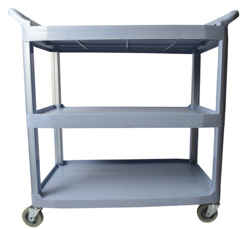 Utility Cart 39.75X19.75X38.75 IN Gray Plastic 1/Each