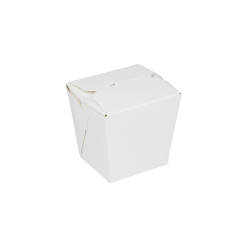 #8 Food Pail White Plain 50 Count/Pack 9 Packs/Case