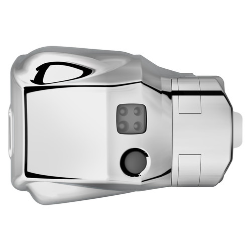 Auto Flush 8 IN Chrome Plastic Clamp Style 1/Each