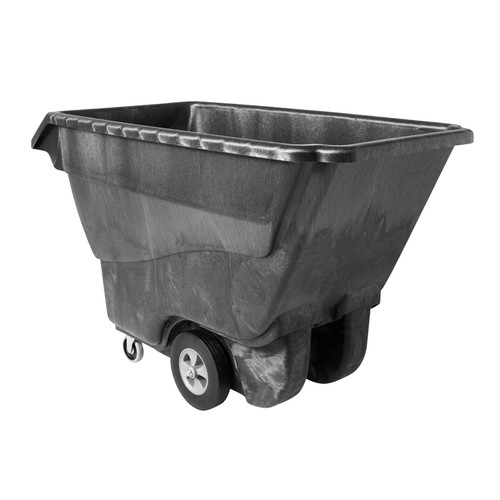 Utility Tilt Truck 71X33X42.5 IN 0.5 Cubic Yard 1250 LB Black Structural Foam Standard Duty Ergonomic Handle 1/Each