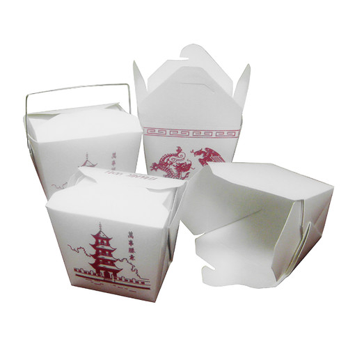 Food Pail 16 OZ Pagoda Microwave Safe 500/Case