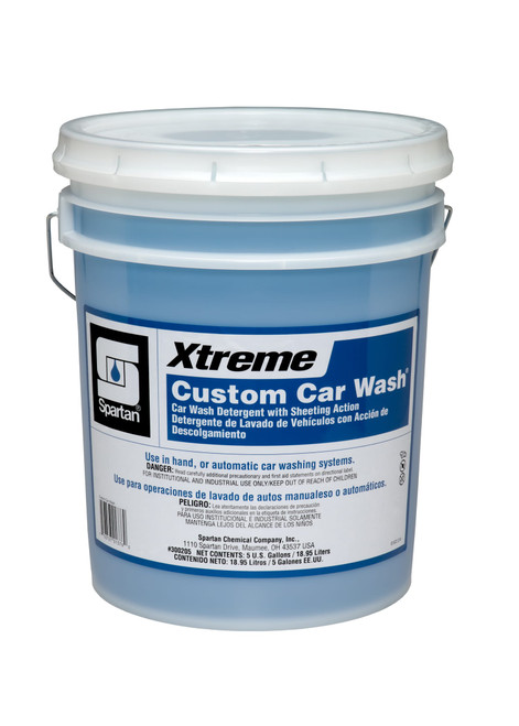 Xtreme® Custom Car Wash® Fresh Citrus 5 GAL Alkaline 1/Pail
