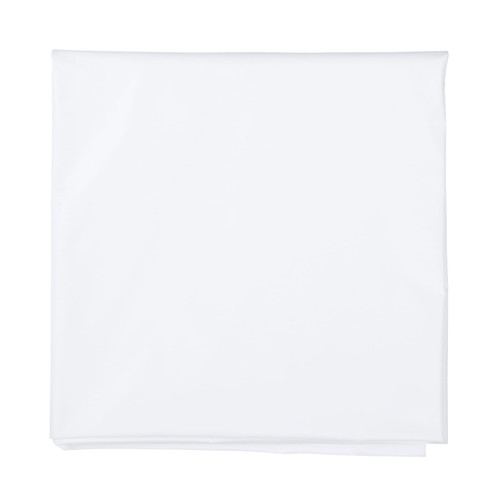 Table Cover 82 IN Plastic White Round 12/Case