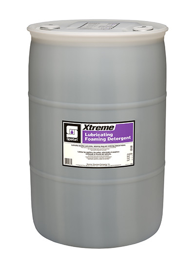 Xtreme® Lubricating Foaming Detergent Pleasant Scent Car Wash 55 GAL Drum Alkaline 1/Each