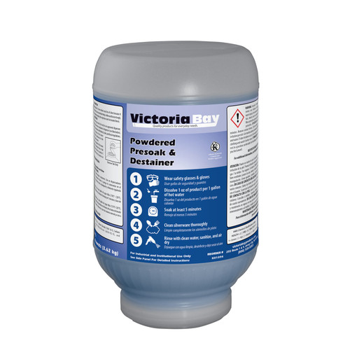Victoria Bay Powdered Presoak & Destainer 8 LB 4/Case