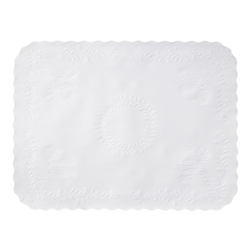 Tray Cover 14X19 IN White Paper Straight 1000/Case