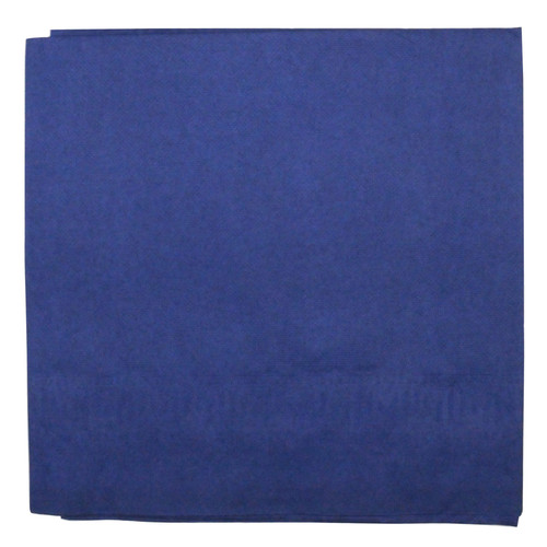 Table Cover 54X54 IN Paper Poly Blend Blue 50/Case