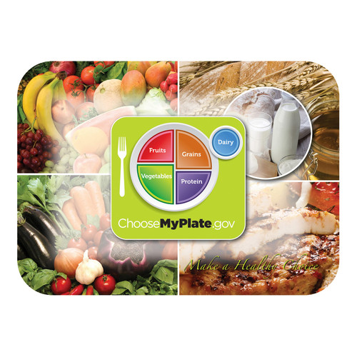 Tray Mat 13.625X18.75 IN Nutrition & Health Print Paper 1000/Case