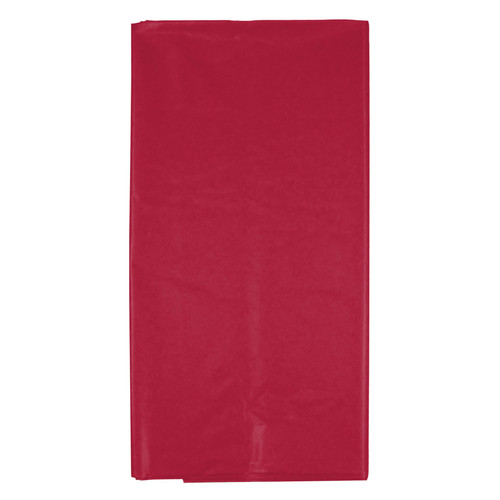Table Cover 54X108 IN Plastic Red 12/Case