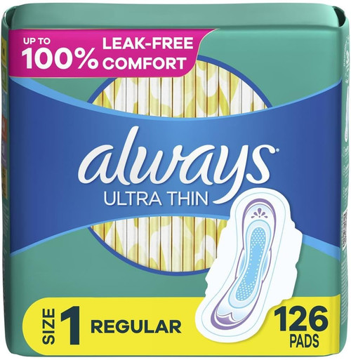 Pad Regular Size 1 With Wings Ultra Slim Daytime 1/Case