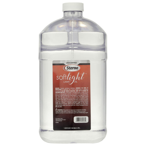 SoftLight Lamp Torch Paraffin Fuel 1 GAL Clear 4/Case