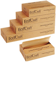 Bagcraft® EcoCraft® Multi-Purpose Sheet 15X10.75 IN Dry Wax Paper Natural With Dispenser Box Interfold 6000/Case