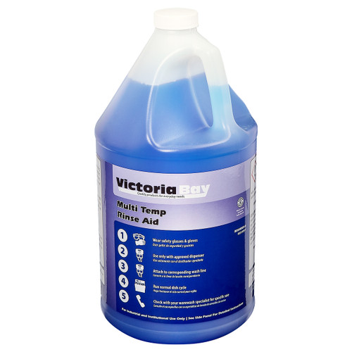 Victoria Bay Multi Temp Rinse Aid 1 GAL 4/Case