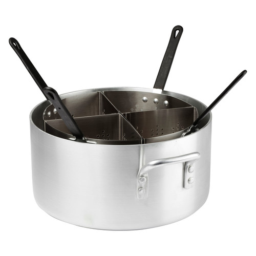 Pasta Cooker 2X17.875X7 IN 20 QT Aluminum Heavyweight 1/Each
