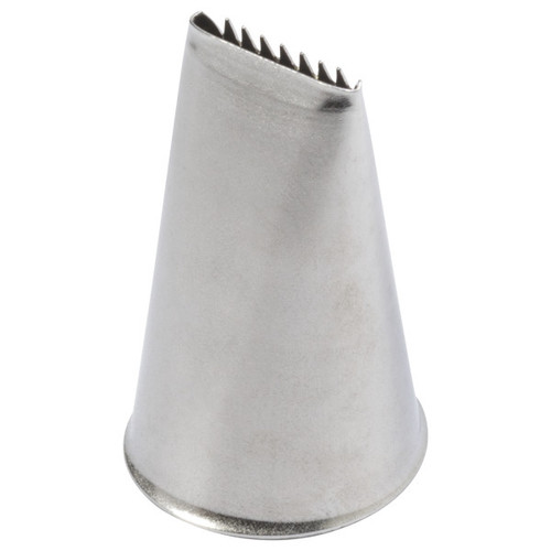 #48 Basket Weave Piping Tip Metal Silver 5/Pack