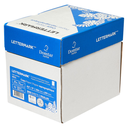 Menu Paper 8.5X11 IN White 1-Part 3 Horizontal Perforations Perforation Every 3.66IN 2500/Case