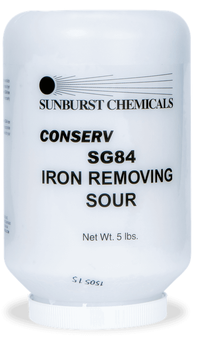 CONSERV SG84 Laundry Sour 5 LB Solid Iron Removing 2/Case