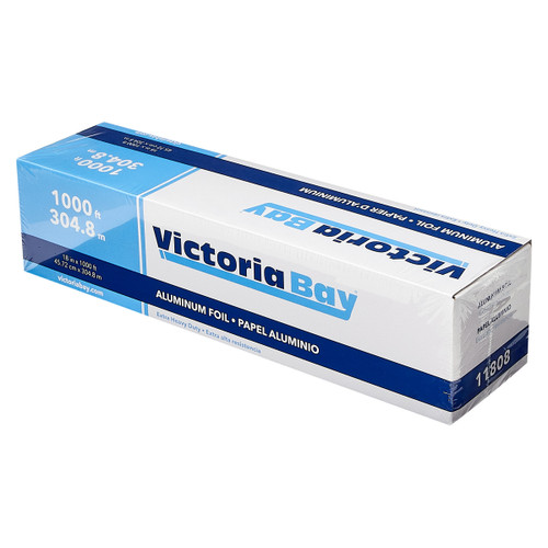 Victoria Bay Food Foil Roll 18IN X1000FT Aluminum Extra Extra Heavy 1/Roll