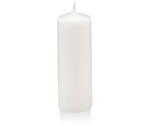 Pillar Candle 3X6 IN 100-HR White 12/Case