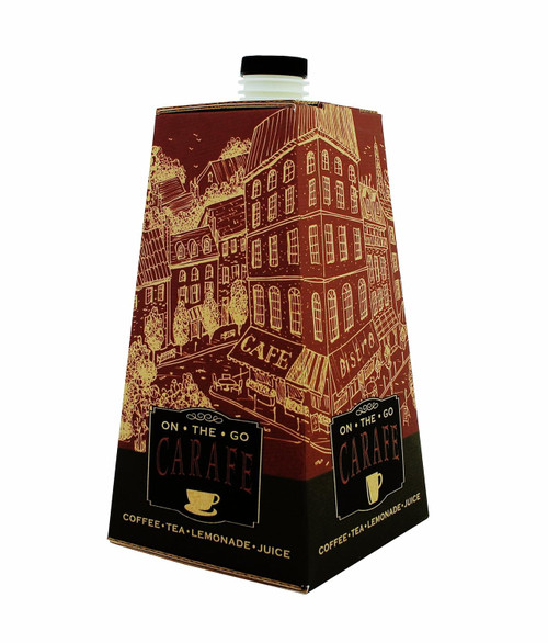 Beverage Carafe 96 OZ 5.75X5.75X12 IN Paperboard Multicolor 16/Case