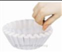 Coffee Filter 9.75X4.5 IN 12 Cup Paper 1000/Case