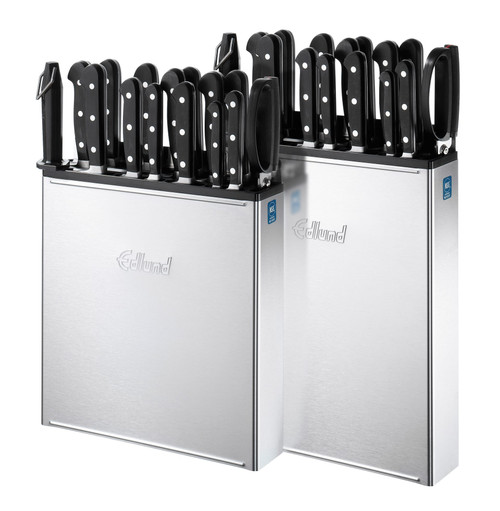 Knife Rack & Holder Stainless Steel Wall Mount Skirt 1/Each