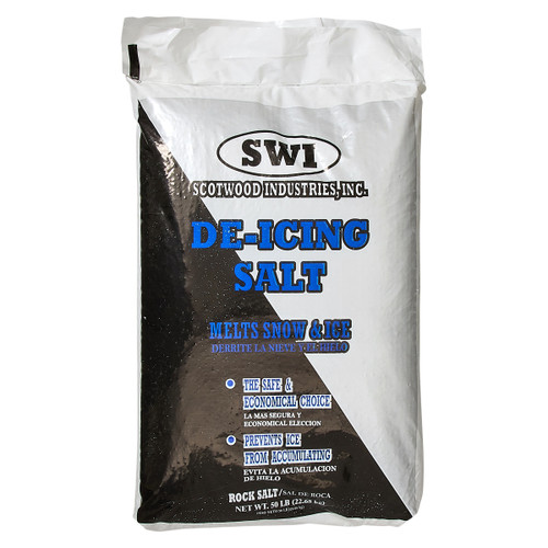 Ice Melt 50 LB Rock Salt Bag 1/Bag