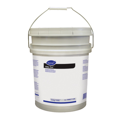 Odor Out Dumpster & Trash Deodorant Odor Counteractant Cedar Tan Solid 16 LB 1/Pail