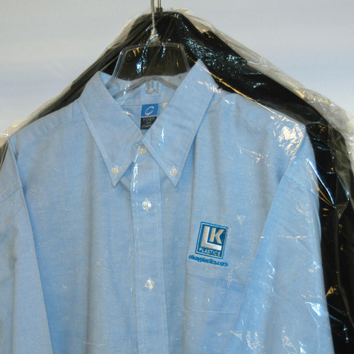 Garment Bag 21X4X38 IN Clear LDPE 0.6MIL On Roll Gusset 510/Roll