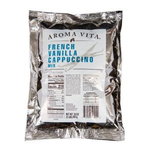 Aroma Vita™ French Vanilla Instant Cappuccino 2 LB 6/Case